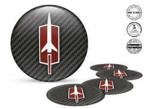 Oldsmobile Felgenaufkleber für Autos Luxusgewölbte Logos